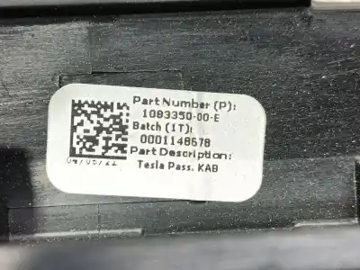 Peça sobressalente para automóvel em segunda mão tablier por tesla model 3 (5yj3) ev awd referências oem iam 108340180j 161956900a 2023127x
