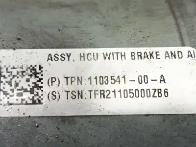 Pezzo di ricambio per auto di seconda mano abs per tesla model 3 (5yj3) ev awd riferimenti oem iam 104474600a  110354100a