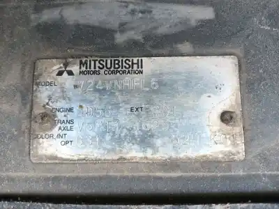 Автозапчасти б/у капот за mitsubishi montero classic (v2_w, v6_w, v7_w) 2.5 td (v24w) ссылки oem iam mb860595  