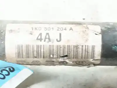 Автозапчастина б/у трансмісія задня права для audi a3 (8p) 2.0 16v tfsi посилання на oem iam 1k0501204d  1k0501204a