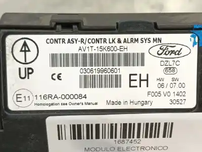 Автозапчасти б/у электронный модуль за ford fiesta (ccn) trend ссылки oem iam av1t15k600eh  030619960601