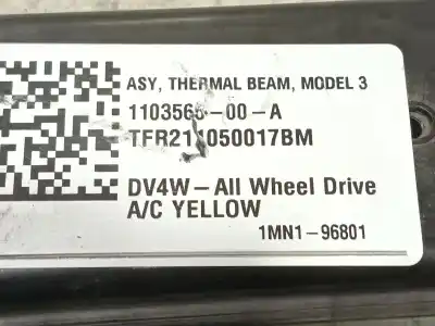 Tweedehands auto-onderdeel medium voor tesla model 3 (5yj3) ev awd oem iam-referenties 110356500a  110356500a