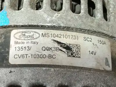 Автозапчастина б/у генератор для ford fiesta (ccn) trend посилання на oem iam 1940809  cv6t10300bc