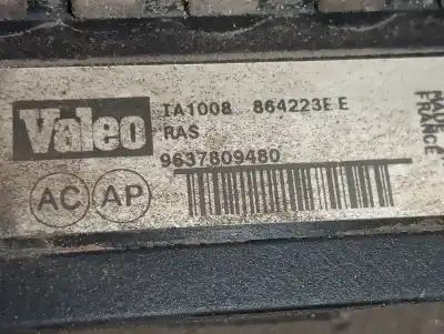 Peça sobressalente para automóvel em segunda mão intercooler por peugeot 607 (s1) pack referências oem iam 384f3  9637809480
