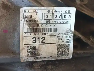 Автозапчастина б/у коробка передач для toyota rav 4 iv (_a4_) 2.0 d (wwa42_) посилання на oem iam 3030042340  1jb0ck