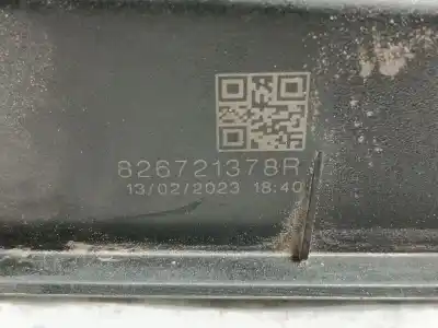 Second-hand car spare part interior right rear handle for renault captur ii evolution oem iam references 826721378r  826721378r