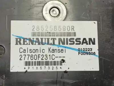 Second-hand car spare part full normal heating for renault captur ii evolution oem iam references 271253608r  285258590r