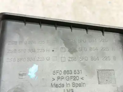 Автозапчастина б/у молдинг для seat leon (5f1) 2.0 tdi посилання на oem iam 5f0864225h  5f0864225