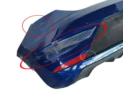 Автозапчастина б/у задній бампер для seat leon (5f1) 2.0 tdi посилання на oem iam 5f0807421abgru  5f0807421