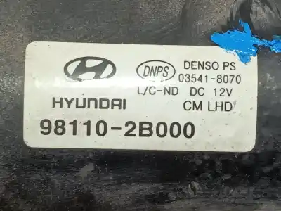 Автозапчасти б/у мотор переднего стеклоочистителя за hyundai santa fe (bm) 2.2 crdi cat ссылки oem iam 981102b000  981102b000