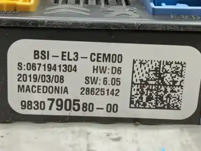 Автозапчасти б/у электронный модуль за citroen jumpy furgón (v_) 1.5 bluehdi 120 ссылки oem iam 1617016180  983079058000