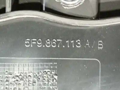 Автозапчастина б/у оббірка передніх дверей ліва для seat leon (5f1) 2.0 tdi посилання на oem iam 5f4867011nvhi 5f4867131 