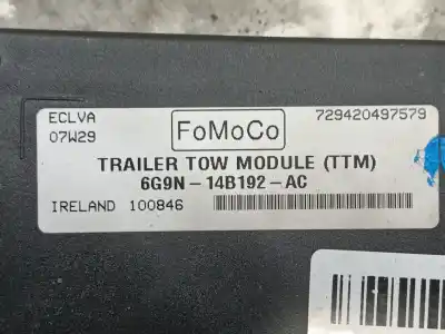 Peça sobressalente para automóvel em segunda mão módulo eletrônico por ford s-max (ca1) trend referências oem iam   6g9n14b192ac