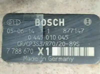 Second-hand car spare part injection pump for bmw 3 (e90) 320 d oem iam references 13518511824  0445010145