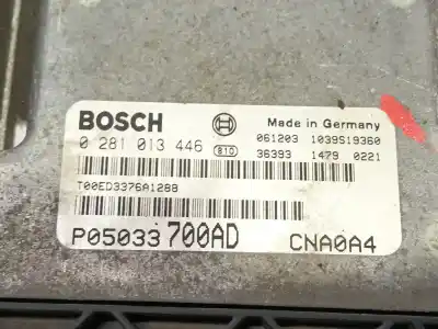 Second-hand car spare part ecu engine control for chrysler sebring (js) 2.0 crd oem iam references   0281013446