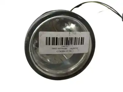 Peça sobressalente para automóvel em segunda mão farol / projetor de nevoeiro direito por citroen c2 (jm_) 1.4 hdi referências oem iam 6208e1