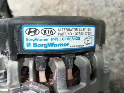 Автозапчастина б/у генератор для hyundai bayon (bc3) 1.2 mpi посилання на oem iam 3730007500  