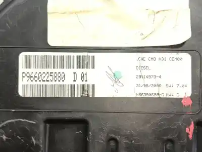 Second-hand car spare part dashboard for citroen c2 (jm_) 1.4 hdi oem iam references 6105wl  9660225880