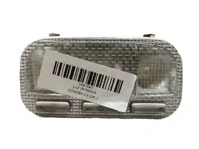 Peça sobressalente para automóvel em segunda mão luz interior por citroen c2 (jm_) 1.4 hdi referências oem iam 6362q2