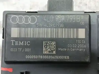 Автозапчасти б/у электронный модуль за audi q7 (4lb) 3.0 tdi quattro ссылки oem iam 4l0959793b  003tfj0001