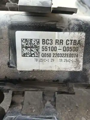 Автозапчасти б/у задний мост за hyundai bayon (bc3) 1.2 mpi ссылки oem iam 55100q0500  55100q0500