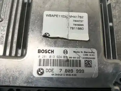 Second-hand car spare part ecu engine control for bmw x3 (e83) xdrive 20 d oem iam references 13618506356  0281013924