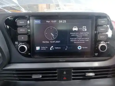 Second-hand car spare part multifunction display for hyundai bayon (bc3) 1.2 mpi oem iam references 96160q0420nnb  