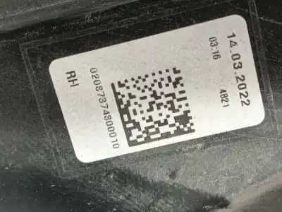 Автозапчасти б/у правый задний фонарь за hyundai bayon (bc3) 1.2 mpi ссылки oem iam 92402q0500  02087399900010