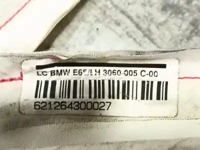 Peça sobressalente para automóvel em segunda mão airbag de cortina dianteiro esquerdo por bmw 7 (e65, e66, e67) 730 ld referências oem iam 72129143351  621264300027