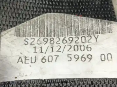 Second-hand car spare part front right seat belt for bmw 7 (e65, e66, e67) 730 ld oem iam references 72119138304  561148401