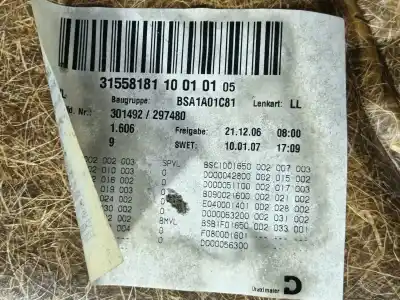 Second-hand car spare part left front door trim for bmw 7 (e65, e66, e67) 730 ld oem iam references 51417972815 3155818110010105 