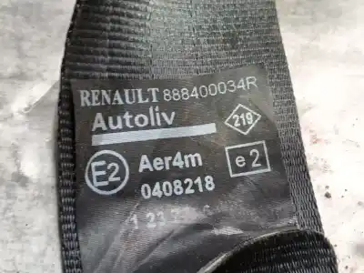 Автозапчасти б/у задний правый ремень безопасности за renault fluence (l3_) 1.5 dci (l30d, l30l, l306, l33f, l33l, l33m, l33v, l33w) ссылки oem iam 888400034r  12377