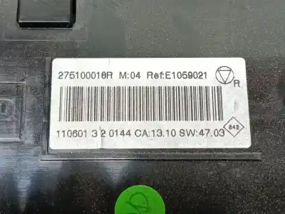 Автозапчасти б/у отопление / кондиционирование воздуха за renault fluence (l3_) 1.5 dci (l30d, l30l, l306, l33f, l33l, l33m, l33v, l33w) ссылки oem iam 275100018r  e1059021