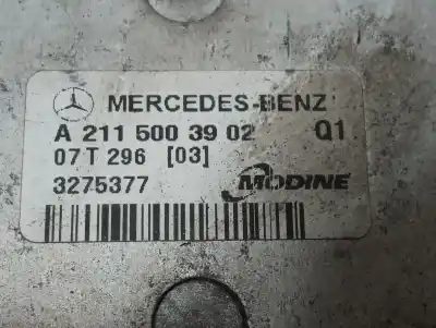 İkinci el araba yedek parçası intercooler için mercedes cls (c219) cls 320 cdi (219.322) oem iam referansları a2115003902  a2115003902