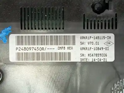 Pezzo di ricambio per auto di seconda mano pannello degli strumenti per renault arkana i (lcm_, ldn_) 1.6 e-tech 145 (ldmu) riferimenti oem iam 248095984r  p248097450r