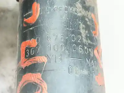 Peça sobressalente para automóvel em segunda mão amortecedor dianteiro direito por renault clio iii authentique referências oem iam 8200676026  8200676026