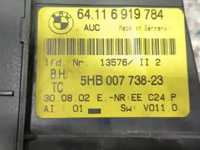Peça sobressalente para automóvel em segunda mão comando de sofagem (chauffage / ar condicionado)  por bmw 3 (e46) 320 d referências oem iam 64116956319  64116919784