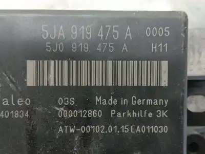Автозапчастина б/у електронний модуль для skoda rapid spaceback (nh1) 1.6 tdi посилання на oem iam 5ja919475a  5ja919475a
