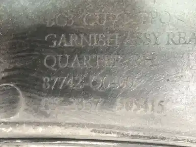 Автозапчастина б/у праве задне крило для hyundai bayon (bc3) 1.2 mpi посилання на oem iam 87742q0400  ek2867505415