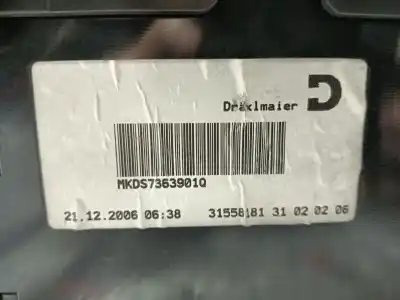 Second-hand car spare part center armrest for bmw 7 (e65, e66, e67) 730 ld oem iam references 51168022929 mkds7363901q 