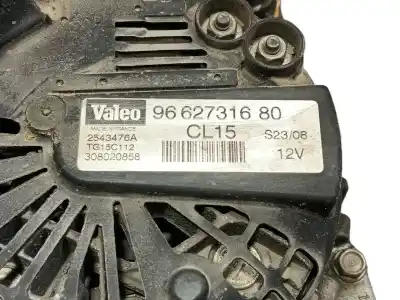 Автозапчастина б/у генератор для citroen c-crosser (vu_, vv_) 2.2 hdi посилання на oem iam 5705jv  9662731680