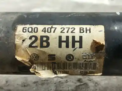 Second-hand car spare part front right transmission for skoda fabia i (6y2) 1.4 oem iam references 6q0407272bh  6q0407272bh