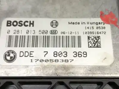 Second-hand car spare part ecu engine control for bmw 7 (e65, e66, e67) 730 ld oem iam references 13617808222  7803369