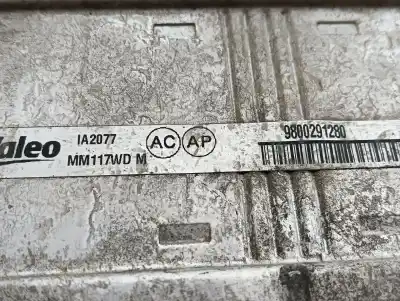 Автозапчастина б/у інтеркулер для citroen berlingo multispace (b9) 1.6 hdi 75 / bluehdi 75 посилання на oem iam 9800291280  9800291280