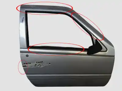 Peça sobressalente para automóvel em segunda mão PORTA DIANTEIRA DIREITA por MICROCAR LYRA  Referências OEM IAM   