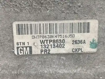 Автозапчастина б/у інтеркулер для opel astra h (a04) 1.7 cdti (l48) посилання на oem iam 13213402  13213402