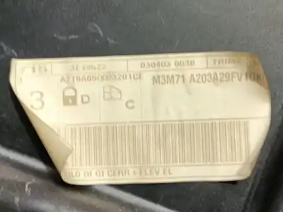 Second-hand car spare part driver left window regulator for mazda 2 (dy) 1.25 (dy3w) oem iam references g22c5858xc  a219a65