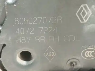 Автозапчасти б/у замок задней правой двери за renault captur i (j5_, h5_) 0.9 tce 90 ссылки oem iam 805027072r  805027072r