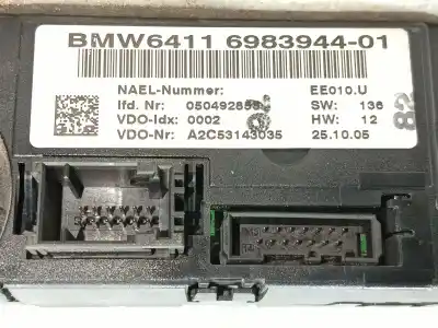 Peça sobressalente para automóvel em segunda mão comando de sofagem (chauffage / ar condicionado)  por bmw 1 (e87) 118 d referências oem iam 64119199259  6411698394401