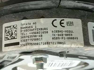 Peça sobressalente para automóvel em segunda mão airbag dianteiro esquerdo por bmw 3 (e46) 320 d referências oem iam 32306779829  0589p1000849